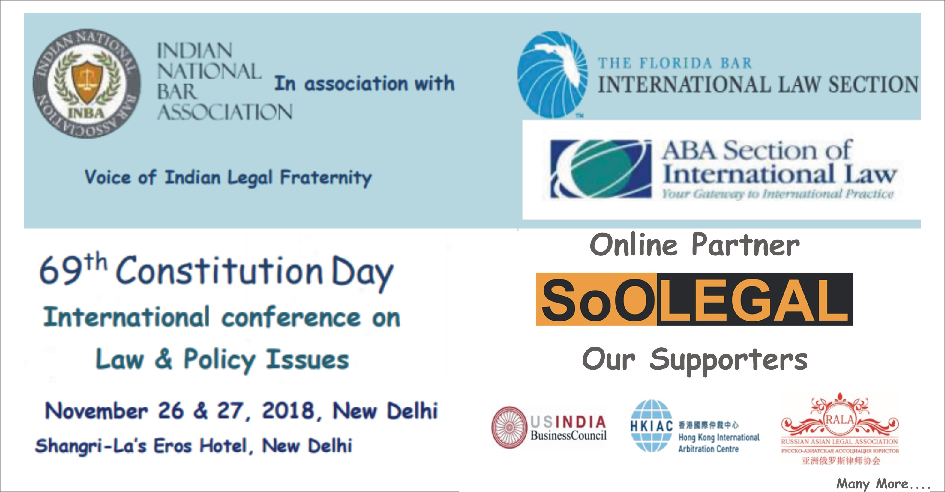 69th Constitution Day International Conference on Law & Policy Issues