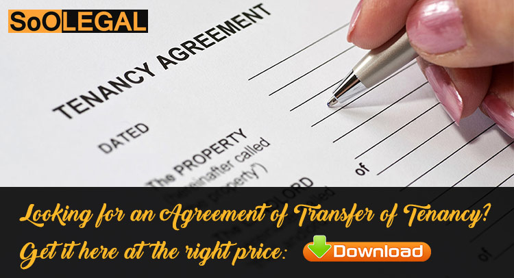 Looking for an Agreement of Transfer of Tenancy?