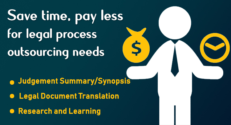 Focus on your core competencies while we help take care of your Legal Process Outsourcing needs!