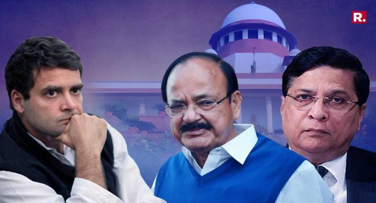 Venkaiah Naidu rejects impeachment notice against CJI; terms it legally untenable