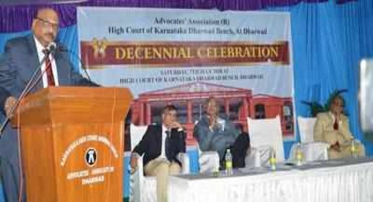 Dharwad High Court Bench: Help judges deliver speedy justice, SC judge to young lawyers