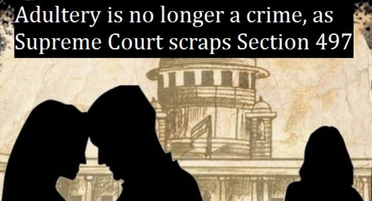 Adultery is no longer a crime, as Supreme Court scraps Section 497