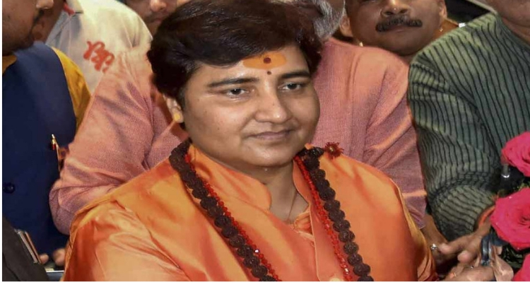 SADHVI PRAGYA BARRED FROM CAMPAIGNING BY ECI