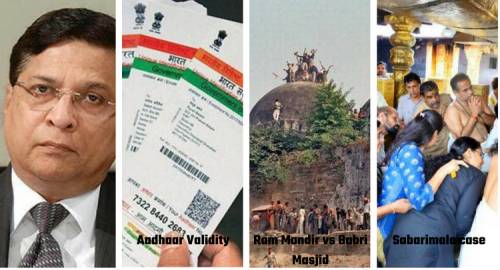 CJI Dipak Misra to look into several key cases and verdicts before he demits office in October