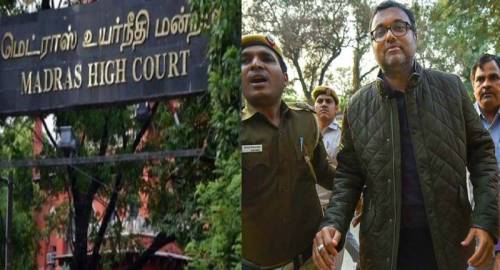 Madras HC Quashes the LOC Issued by CBI against Karti Chidambaram