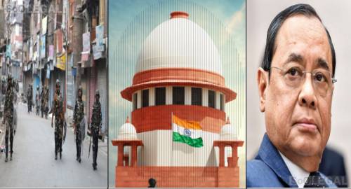 Kashmir Issues in Supreme Court to be heard by a designated 5-Judge Constitution Bench