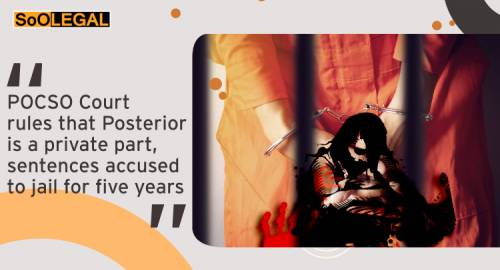 POCSO Court rules that Posterior is a private part, sentences accused to jail for five years