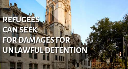 REFUGEES CAN SEEK FOR DAMAGES FOR UNLAWFUL DETENTION