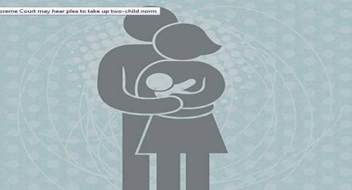 Petition for awarding citizens for following two-child norm admitted in SC