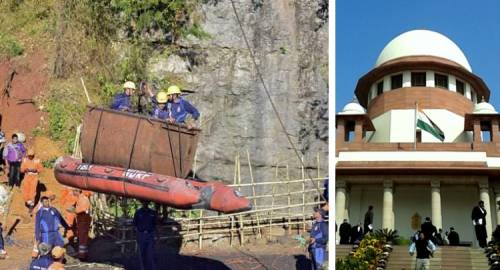 Not Abandoning Operation To Save 15 Miners Trapped in Meghalaya Rat-Hole Mine: Centre Tells SC