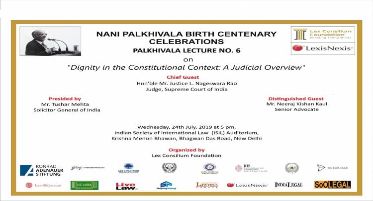 Sixth Palkhivala Lecture