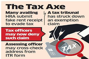 Attention Citizens: False rent receipt won't help you lower tax burden, not anymore