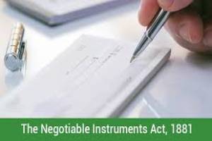 RECENT AMENDMENTS UNDER NEGOTIABLE INSTRUMENT ACT, 1881